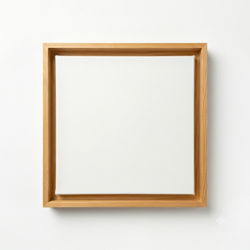 Floating Canvas Frame – Natural Pine Wood
