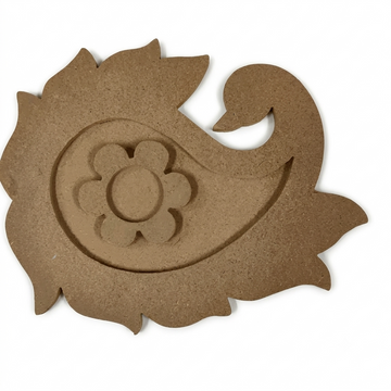 MDF PEACOCK POOJA THALI 2