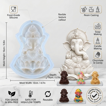 3d ganesha mould