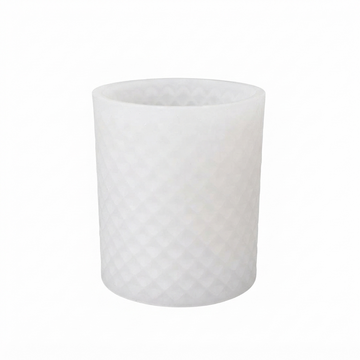 2.5" X 2.5" Chequered Round Pillar Mould IHM012