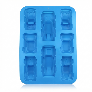 J156315 8 Multi Cavity Assorted Sports Cars & Race Cars Mould for DIY Concrete Art, Resin Crafts, Soap Making & Cake Making Silicone Mould