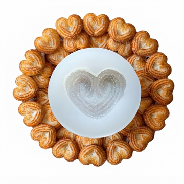 LITTLE HEART BISCUIT CANDLE MOLD