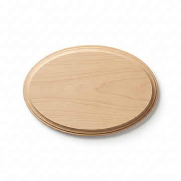 OVAL NAME PLATE MDF