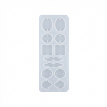 12 CAVITY RAKHI & BRACELET JEWELLERY MOULD (MOUSTACHE)