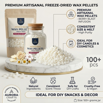 SoyA Wax for Candle Making 1 kg ( pillar soy wax