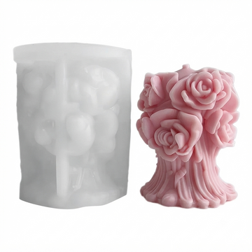 HBR3814 Flower Candle Mould