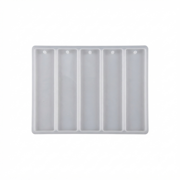 5 PC RECTANGLE BOOK MARK MOULD