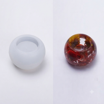 ROUND T LIGHT CANDLE DIWALI MOLD/ MOULD