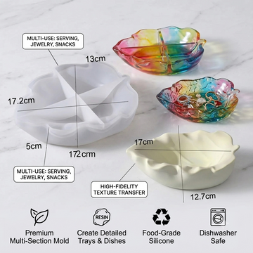 Leaf Shape Bowl Mould SM0947