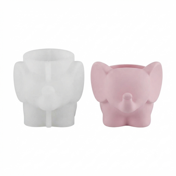 SM1299 Elephant Planter Jar Mould