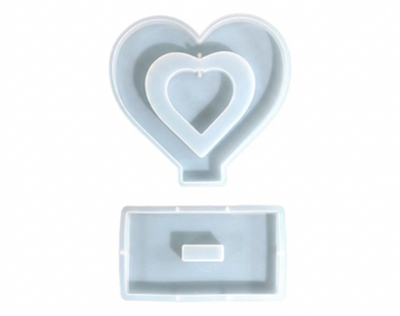 CENTER HEART PHOTO FRAME MOULD