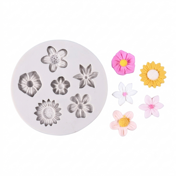 HBR1574 5 CAVITY FLOWER MOLD