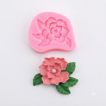 J156271C PINK FLOWER MOLD/MOULD (Copy)