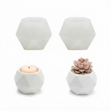 2 PC CANDLE MOULD SET MOULD/MOLD