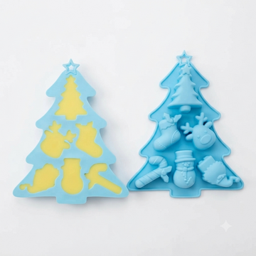 LBM 1210 6 CAVITY CHRISTMAS MOULD PACK OF 1PC
