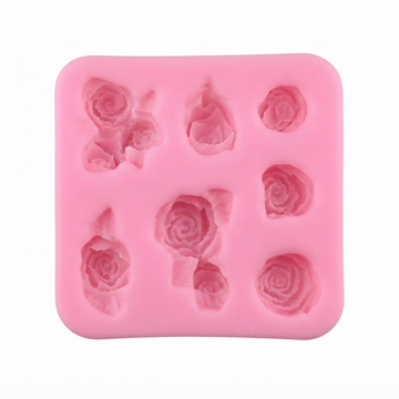 HBR3895 7 CAVITY ROSE MOULD