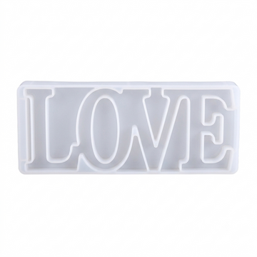 Love Frame Resin Mould | Love Silicone Epoxy Casting Mould - Silicon Moulds
