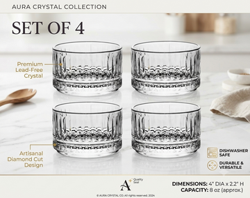 W208 PREMIUM CANDLE JAR SET OF 4PC