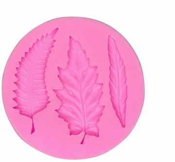 HBR1417 3 CAVITY LEAF PINK MOULD