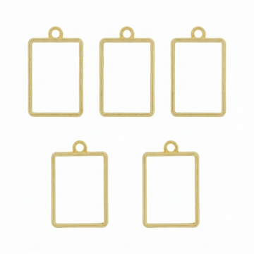 5 In 1 Gold RECTAGLE Bezel Set BZ195