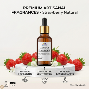 CANDLE FRAGRANCE STRAWBERRY 25ML