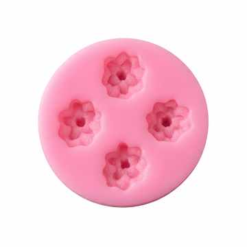 HBR3926 PINK FLOWER MOULD 4 CAVITY