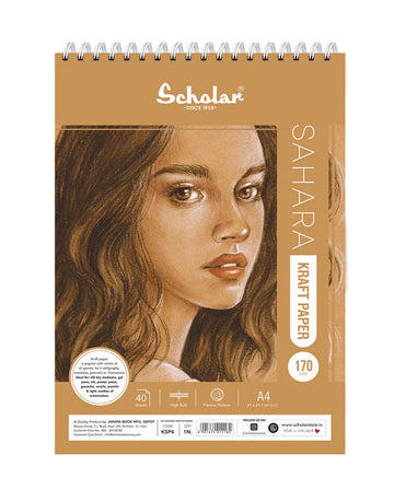Scholar Kraft Paper Sketch Pad