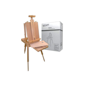 Mont Marte French Box Easel Extra Large Beech