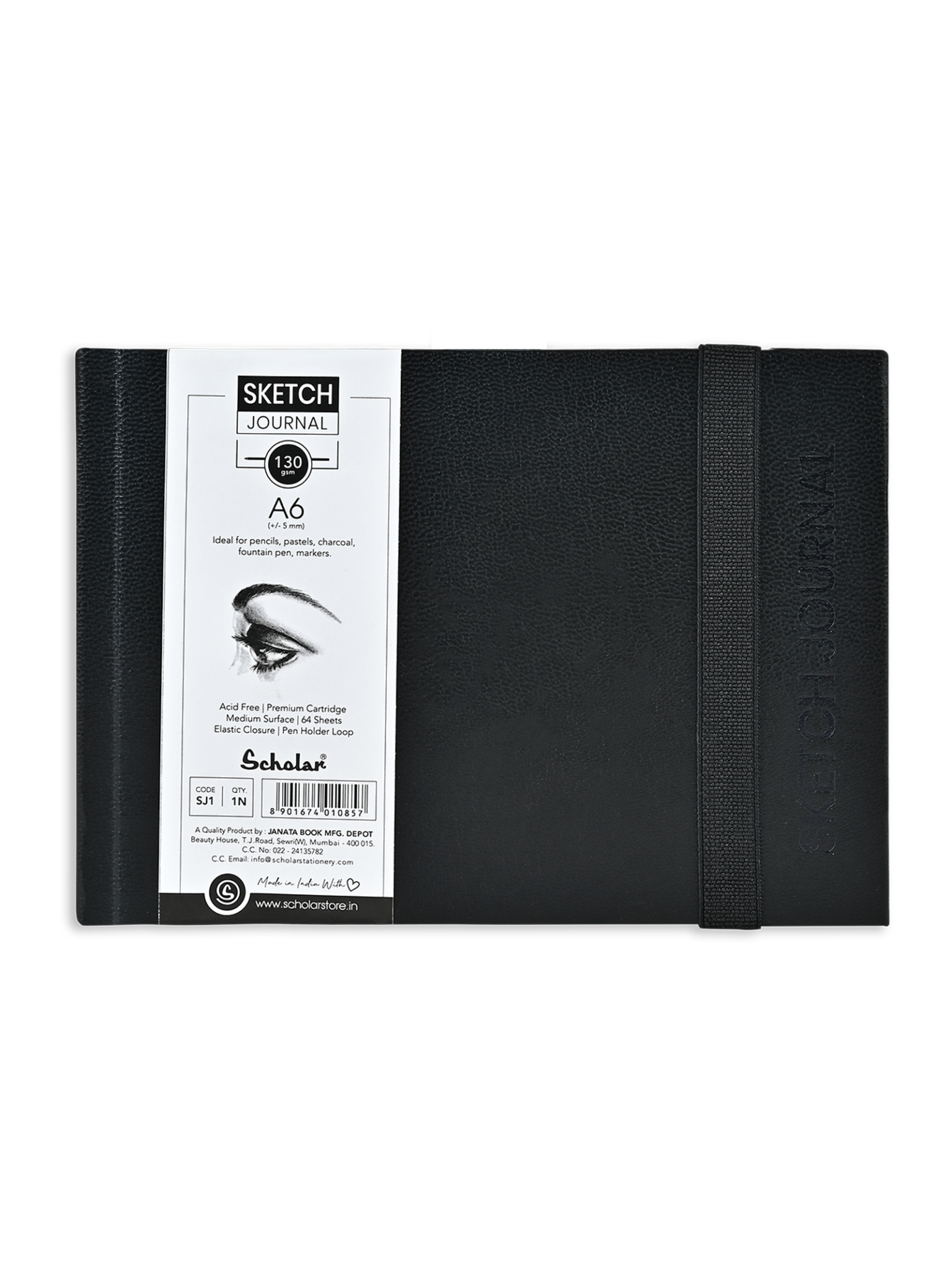 SCHOLAR  Sketch Journal 130 Gsm