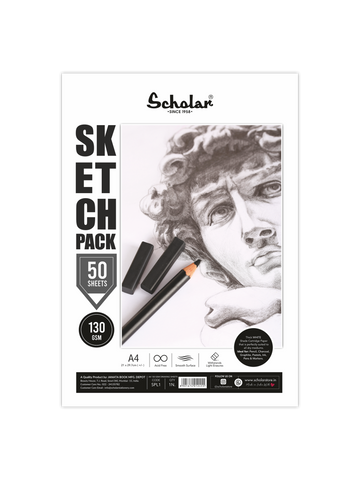 SCHOLAR White Cartridge Paper – Loose Sheets 130 Gsm