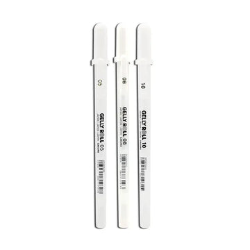 Sakura Gelly Roll White Pen