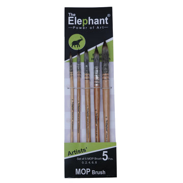 The Elephant MOP Brush Set of 5