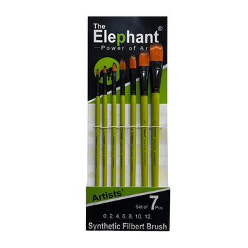 The Elephant Filbert Golden hair Brush