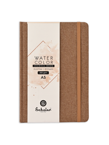Scholar Journal Watercolour  Sketchbook 300 Gsm