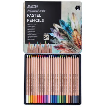 BRUSTRO Artists Pastel Pencils set