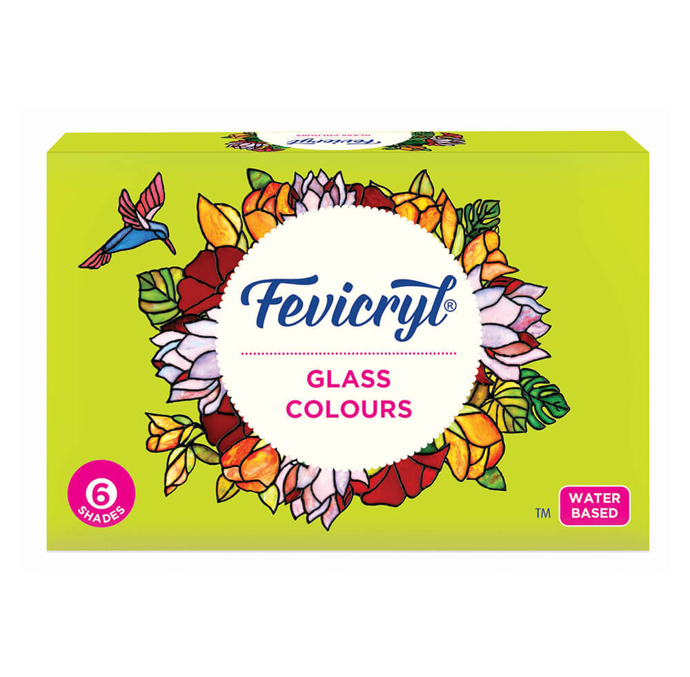 Fevicryl Glass Colours set