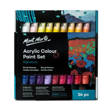 Mont Marte Signature Acrylic Colour Paint Set of 36